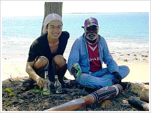 カンチ & Henry at Mandorah